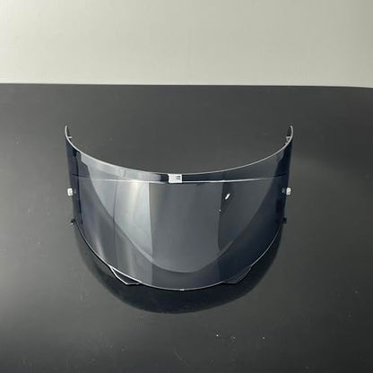 YOURNAME HJ33 Shield for HJC I90,i91 Face Shield Uv-protected Visera Casco Moto Visera Casco Moto (Light Black-For Day &Night) - color: Light Black-for Day &Night