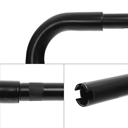 Green-L 1 1/4" Ape Hanger 12" Rise Handlebars Fit for Harley Sportster XL883 XL1200 Softail FLST FXST Custom Motorcycle 1.25" Handle Bar - size: 12" Rise, style: Style B Black