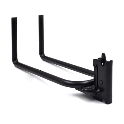 E-Track Heavy Duty Hook Hanger, Shovel/Tool Hanger, E Track Accessories Tool Holder, Universal Garage Storage Organizer System for Tools, 7.7" Deep 4 Pack