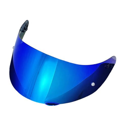 902 Helmet Visor Replacement,Motorcycle Helmet Face Shield for ILM 902,902L,902BT (Revo Deep Blue-Day Use Only) - color: Revo Deep Blue-day Use Only