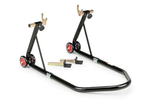 Puig 4322N Black Rear Paddock Stand Support with Hook