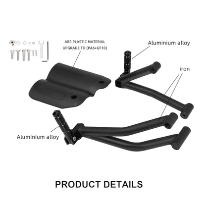 Passenger Footpegs Foldable and Rear Passenger Heat Shield Cover for Harley Motorcycle Sportster S 1250 2021 2022 2023 2024 2025