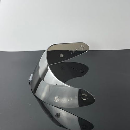 R1 Air Helmet Visor Replacement,Tinted Motorcycle Helmet Face shield Windshield lens for R1,R1 Air,R1 EVO,T520,ST1400,391 (Revo Clear Silver) - color: Revo Clear Silver