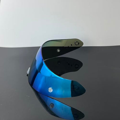 R1 Air Helmet Visor Replacement,Tinted Motorcycle Helmet Face shield Windshield lens for R1,R1 Air,R1 EVO,T520,ST1400,391 (Revo Ice Blue) - color: Revo Ice Blue