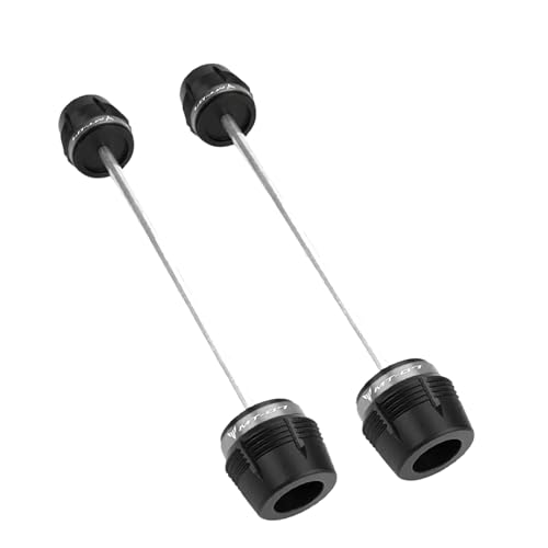 Motorcycle Body Frame Slider MT07 MT09 MT03 Crash Slider For YA&MAHA MT 07 09 03 2014-2024 2025 Motorcycle Accessories Front Rear Wheel Axle Fork Protector - color: Front Rear Grey-MT07