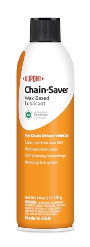 DuPont Chain-Saver Dry Self-Cleaning Lubricant Aerosol, 14 oz - size: 14 oz