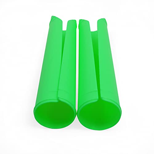 Worldmotop 2PCS Dirt Bike Front Fork Boots Shock Covers Protector Motorcycle Shock Absorber Guard Replacement for Yamaha Honda BMW Suzuki Kawasaki (Green) - color: green