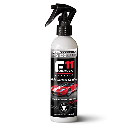 TopCoat F11 Car Polish & Sealer for Cars, Motorcycles, RVs and More – Water-Based Alternative to Ceramic Car Wax - 8 oz F11 Top Coat Spray Bottle - style: 8 oz