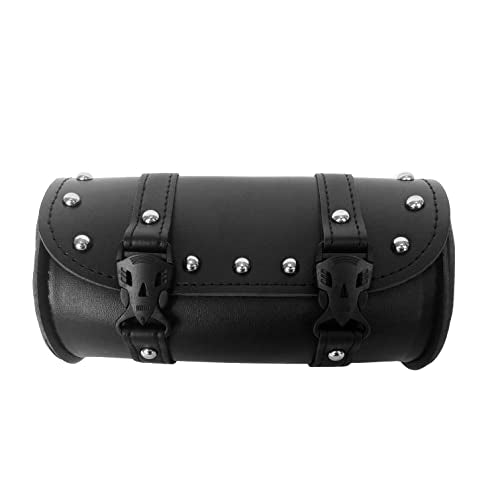 Motorcycle Handlebar Bag Fork Bag Saddlebags universal for Haley Kawasaki Suzuki Yamaha - style: Cylindrical Bag