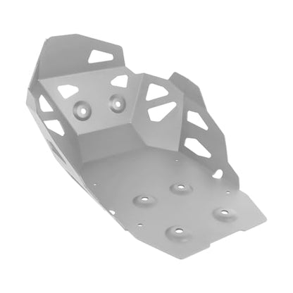 Motorcycle Engine Skid Plate Replacement for Yamaha Tenere 700 T7 Rally 2021-2025 Engine Chassis Guard Cover Bash Pan Frame Protector (Sliver) - color: sliver