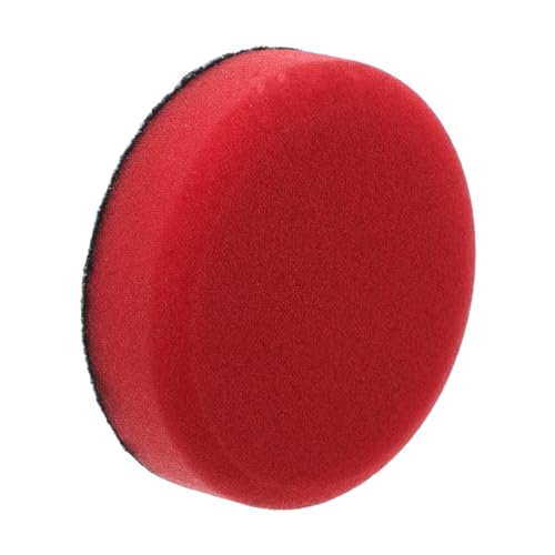 Ipetboom Car Polishing Sponge Pad for Waxing and Buffing Versatile Sponge Waxing Pads for Car and Motorcycle Flat Grinding Wheel Polishing Tool for Home Furniture and Automotive Use