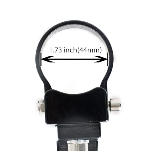 1.73 Inch Bull Bar Tube Mount Clamps JIUHUAN LED Light Bar Mounting Brackets Roof Roll Cage Holders for Offroad Trucks ATV SUV 2pcs - size: 1.73inch-L026