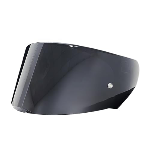 Assault Helmet Visor,Motorcycle Helmet Shield Replacement UV Protection Windshield Compatible With Assault,Stream,Rapid,Storm,FF320,FF328,FF353,FF800(Deep Black) - color: Deep Black