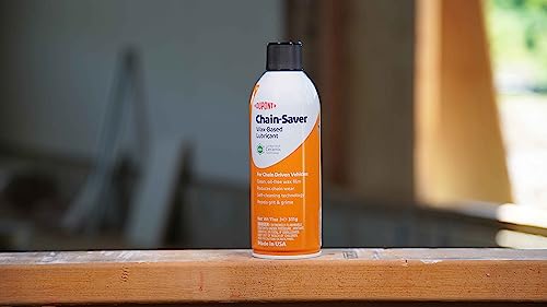 DuPont Chain-Saver Dry Self-Cleaning Lubricant Aerosol, 14 oz - size: 14 oz