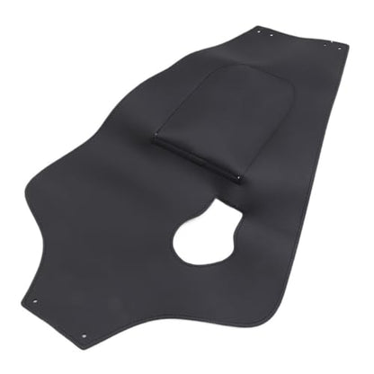 Motorcycle Black Artificial Leather Tank Cap Panel Bag For Yamaha Virago 750 XV750 XV1100