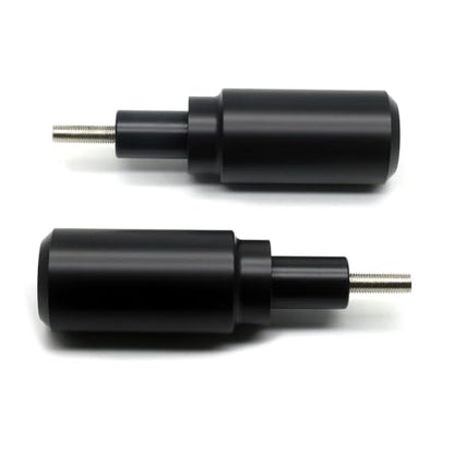 MZS Motorcycle Frame Sliders, Falling Crash Protector Guards No Cut Kits Black Compatible with Z900 2017-2025 / Z900SE 2022-2025 / Z900RS 2018-2025 - size: Z900