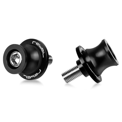 M8 Rebel 250/300/500 Swingarm Spools Slider Motorcycle Accessories Stand Screw Compatible With Rebel CMX 250 CMX 300 CMX 500 2017-2021(Black)