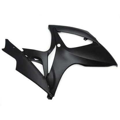FLPRO ABS Plastic Motorcycle Fairing Kit Compatible for Suzuki 06 07 GSXR600 GSXR750 K6 2006 2007 GSX-R600 GSX-R750 Fairings Injection Bodywork Matte Black Body Kits - color: Matte Black