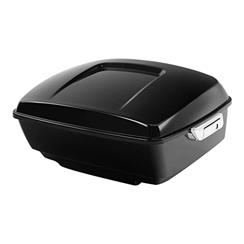 Color-Matched King Tour Trunk Luggage Trunk w/Latch Liner Fits for Harley 14-later Road King, Road Glide, Street Glide, Electra Glide Standard, select CVO and '21-later FLH - color: BStyle #01
