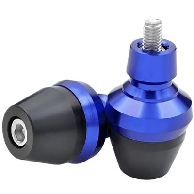 [Motorcycle Parts] 2X 6M Front for Fender Frame Slider Screw Bolt Fork for Honda VFR 800/1200 CB400 VTEC XL 1000V CBR (Blue) - color: Blue