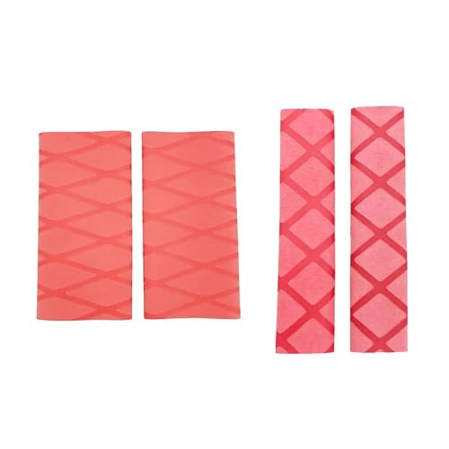 Motorcycle Heat Shrinkable Non-Slip Handle Rubber Sleeve Handlebar Covers for BM&W R1250GS R1200GS LC ADV F750GS F850GS F900R Handlebars Grips - color: Full set-Red