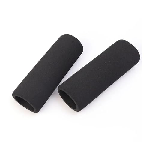 Motorcycle Handle Grips Bar Motorcycle Handlebar Cover Slip-on Foam Anti-slip Moto Handle Levers Grips Anti Vibration Comfort Grip Sleeve 4/1PCS - color: 2pcs