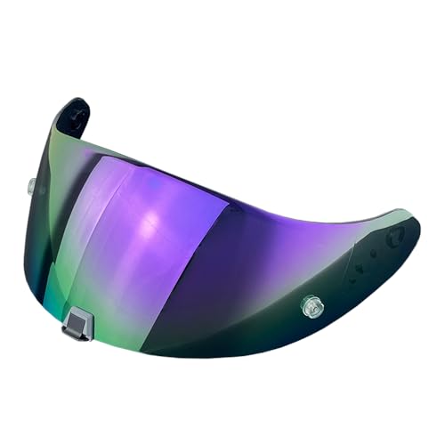 R1 Air Helmet Visor Replacement,Tinted Motorcycle Helmet Face shield Windshield lens for R1,R1 Air,R1 EVO,T520,ST1400,391 (Revo Deep Purple) - color: Revo Deep Purple