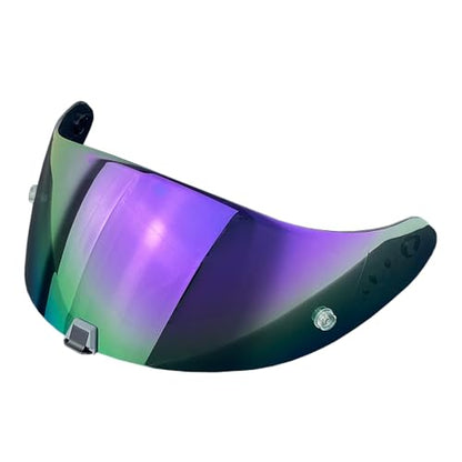 R1 Air Helmet Visor Replacement,Tinted Motorcycle Helmet Face shield Windshield lens for R1,R1 Air,R1 EVO,T520,ST1400,391 (Revo Deep Purple) - color: Revo Deep Purple