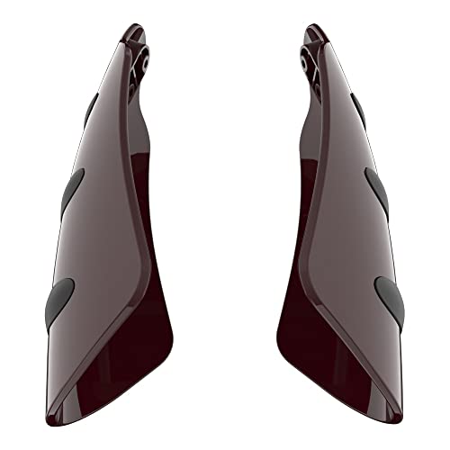 US Stock Advanblack Color Matched Hand Guard For Harley Touring & Softails - color: Billiard Burgundy