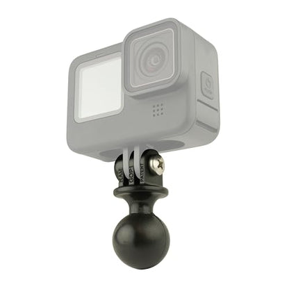 RAM Mounts Action Camera Ball Adapter – Compatible with GoPro-Style Mounts, B Size 1" Ball (RAP-B-202U-GOP1)