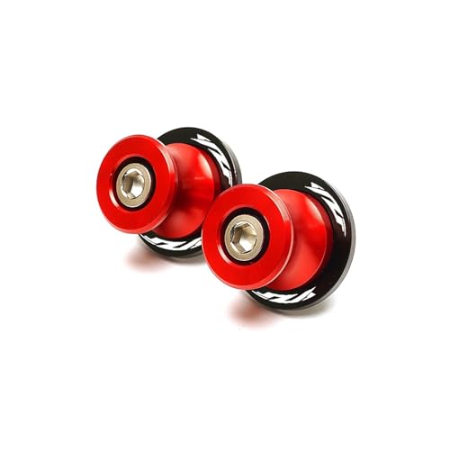 Motorcycle 6mm Swingarm Spools Slider Stand Accessories Compatible With YZF R3 R25 R6 R1 2019 2020 2021 YZFR3 YZFR1 YZFR6(Red 1) - color: Red 1