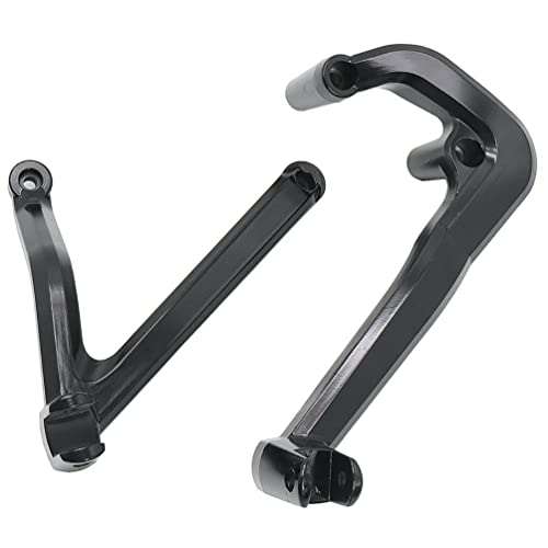 Motorcycle Black Rear Passenger Foot Pegs Rests Pedal w/Mount Heat Shield Deflector Cover For Harley Sportster S 1250 RH1250 RH 1250 2021-later