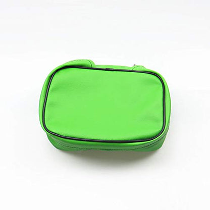 Universal Dirt Bike Off-road PU Leather Tool Bag Storage Tool For Motorcycle Honda Kawasaki Yamaha XR250 KLX250 DRZ 250 (Green) - color: Green