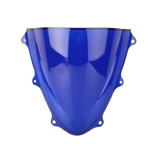 Windscreen Wind Deflectors Windshield Windscreen for Su&zuki GSXR 600 750 GSXR600 GSXR750 2011-2022 Motorcycle Wind Screen Wind Deflector Flyscreen, Blue - color: Blue