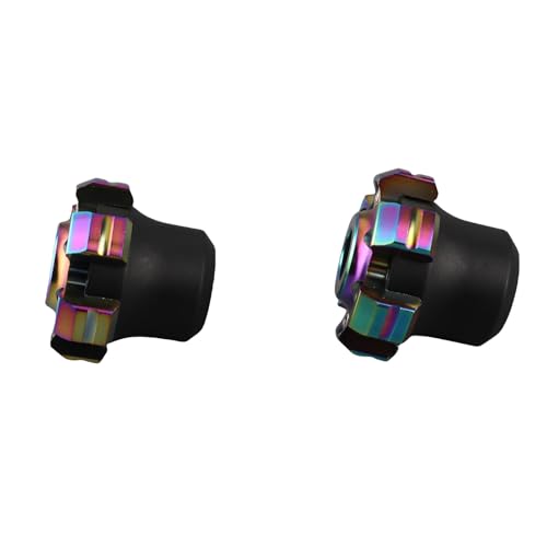Motorcycle Wheel Front Fork Frame Slider Durable Aluminum Alloy Crash Protector Cup Universal for Motorcycle and Pair of 2