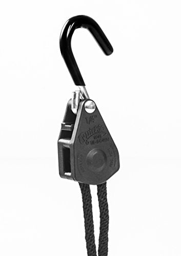 Quickie Tie Down 1/4" Original Quickie Rope Tie-Down w/ 12ft Rope, 150 lbs Working Load Limit