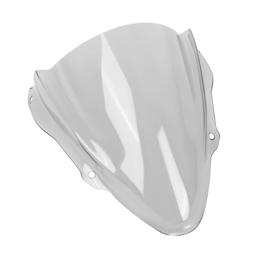 Motorcycle Windscreen Windshield Replacement for Kawasaki Ninja ZX6R ZX-6R ZX 6R Ninja 2024 2025 PC Windscreen Double Bubble (transparently) - color: transparently