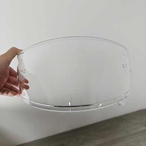 Neotec 2 Helmet Visor Replacement.CNS-3 Motorcycle Helmet Shield UV Protection Compatible with Neotec 2 (Clear) - color: Clear
