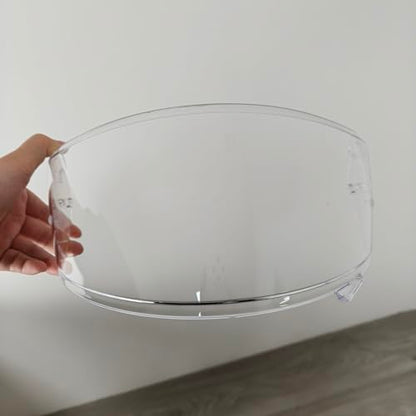 Neotec 2 Helmet Visor Replacement.CNS-3 Motorcycle Helmet Shield UV Protection Compatible with Neotec 2 (Clear) - color: Clear