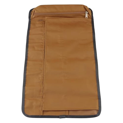 Carhartt Utility Roll Organizer, Durable, Water-Resistant Tool Roll, Carhartt Brown, 16 Pocket - color: Carhartt Brown, size: 16 Pocket