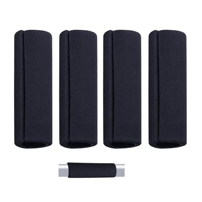 2 Pcs Foam Handle Cover NBR Rubber Grip, Comfortable Foams Tubing Handle Grips for Bicycle Motorbike Handlebar Luggage Handles Replacement - size: 4pcs