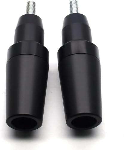 MZS Motorcycle Frame Sliders Compatible with YZF R7 2022-2025, Falling Anti Crash Protector Guards No Cut Kits Black - size: YZF-R7