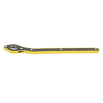 Scissor Jack Wrench, 13.4in Long Handle 2T Load Capacity Car Jack Ratchet Wrench, Heavy Duty Forged Steel with Reversible Knob for Car SUV Motorcycle Truck