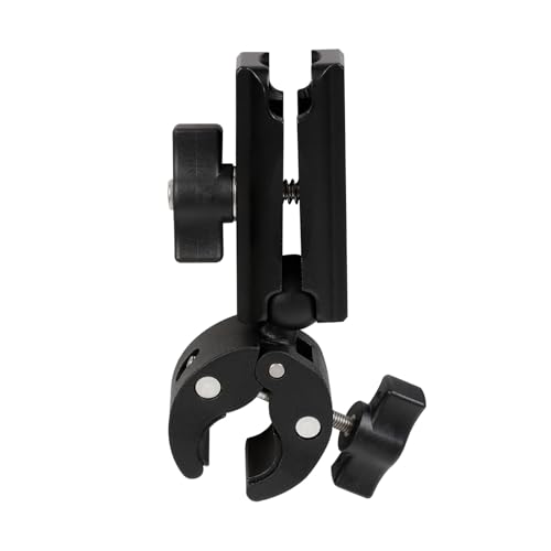 1" Ball Adapter for Handlebar Clamp Mount Base with 3.54" Double Socket Arm, Compatible with RAM B Size Mounts & Bike Motorcycle Phone Mount Holder (Handlebar Clamp w 3.54” Arm) - style: Handlebar Clamp Base With 3.54" Arm