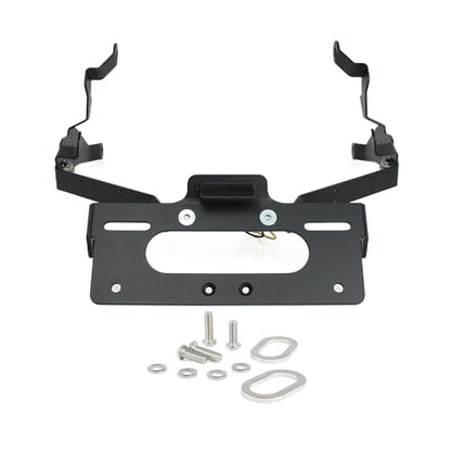 Fender Eliminator Bracket Tail Tidy Fit for CBR600RR 2013-2026 | Aluminum, Black Powder Coated, License Plate Bracket with LED Light, Tail Tidy Fit for OEM & Aftermarket Turn Signal