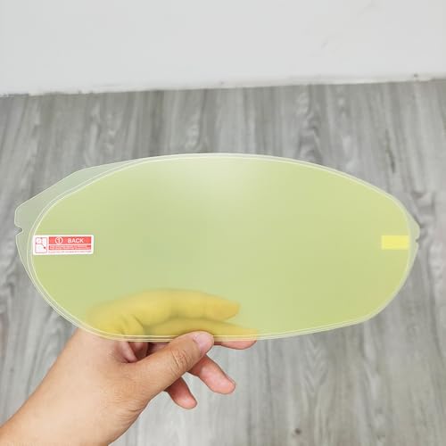 CJ-2 Visor Anti-Fog Film for SHOEI J-Cruise1, J-Cruise2, J-Cruise3, CJ-2SP, J-Force4, Motorcycle Helmet Shield Anti-Fog Insert, Helmet Lens Fog-Resistant Sticker for Clear Vision