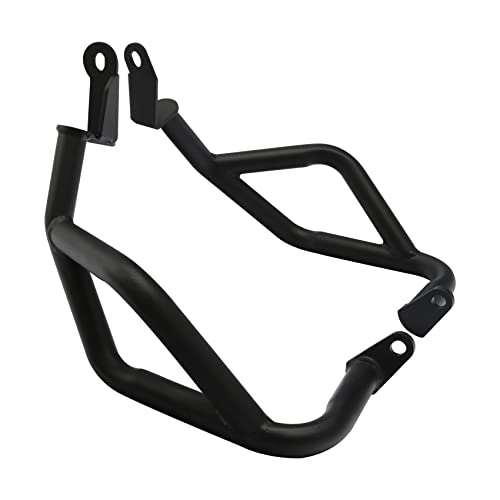 TCT-MOTORPARTS Matte Black Engine Guard Crash Bar Upper Lower Engine Bar Protector Fit For Honda CB500X ABS 2019-2023 CB400X 2021 - color: Matte Black