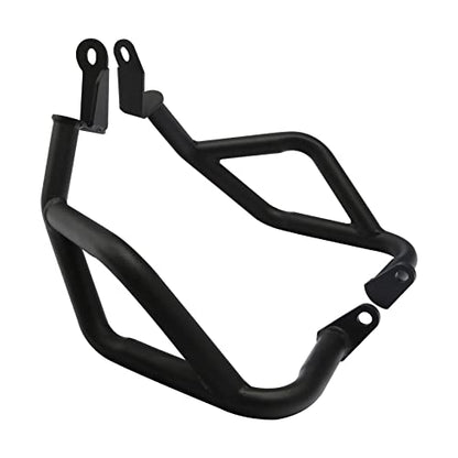 TCT-MOTORPARTS Matte Black Engine Guard Crash Bar Upper Lower Engine Bar Protector Fit For Honda CB500X ABS 2019-2023 CB400X 2021 - color: Matte Black