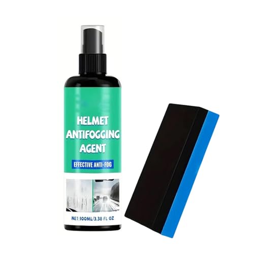 100ml Anti Fog Cleaner Sprays for Motorcycle Visors Prevents Buildup and Scratches Ensuring Clear