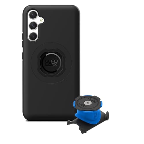 Quad Lock Stem/Handlebar Bike Phone Holder Kit with MAG Phone Case for Samsung Galaxy A34 - size: Samsung Galaxy A34